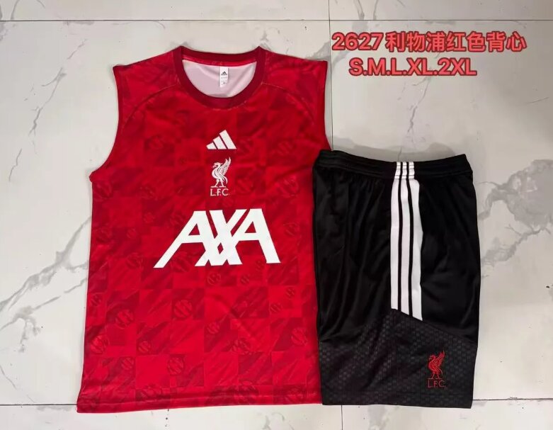 AAA Quality Liverpool 26/27 Red Vest Training Kit Jerseys
